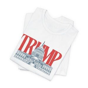 Trump White House Unisex Jersey Short Sleeve Tee XS - 5X